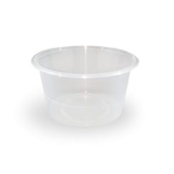 16oz / 440ml (119Dx63) Clear Round Plastic Container